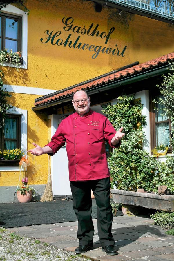 Gasthof Hohlwegwirt Hallein Eksteriør bilde